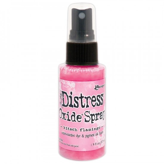 Distress Oxide Spray 1.9oz couleur «Kitsch Flamingo»